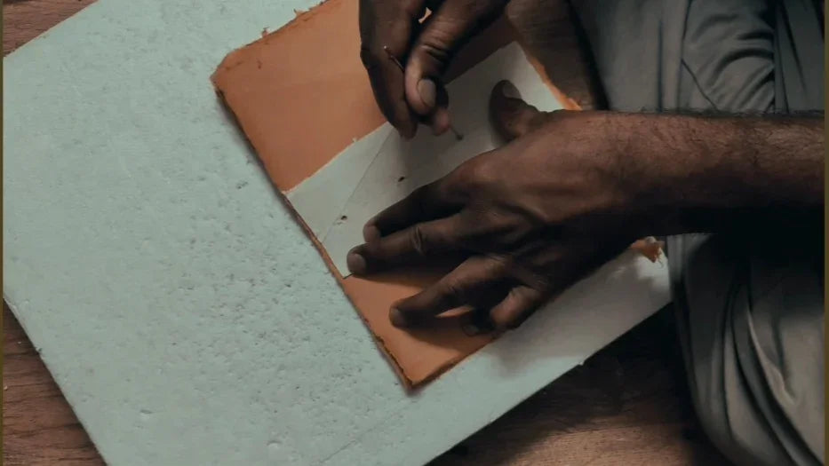 Crafting Your Exclusive Handmade Journals: A Glimpse into Our Upcycled Process