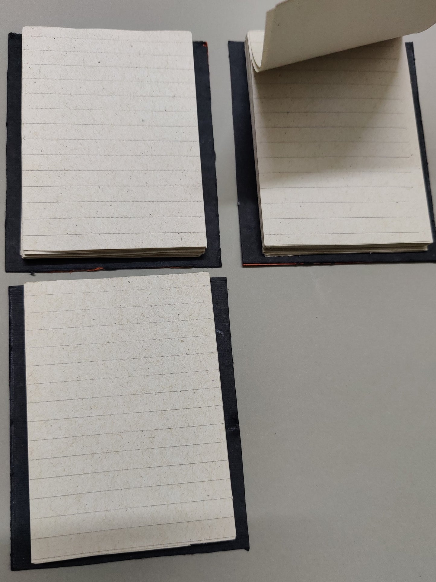 Pack of 4 - Unbleached recycled notepad