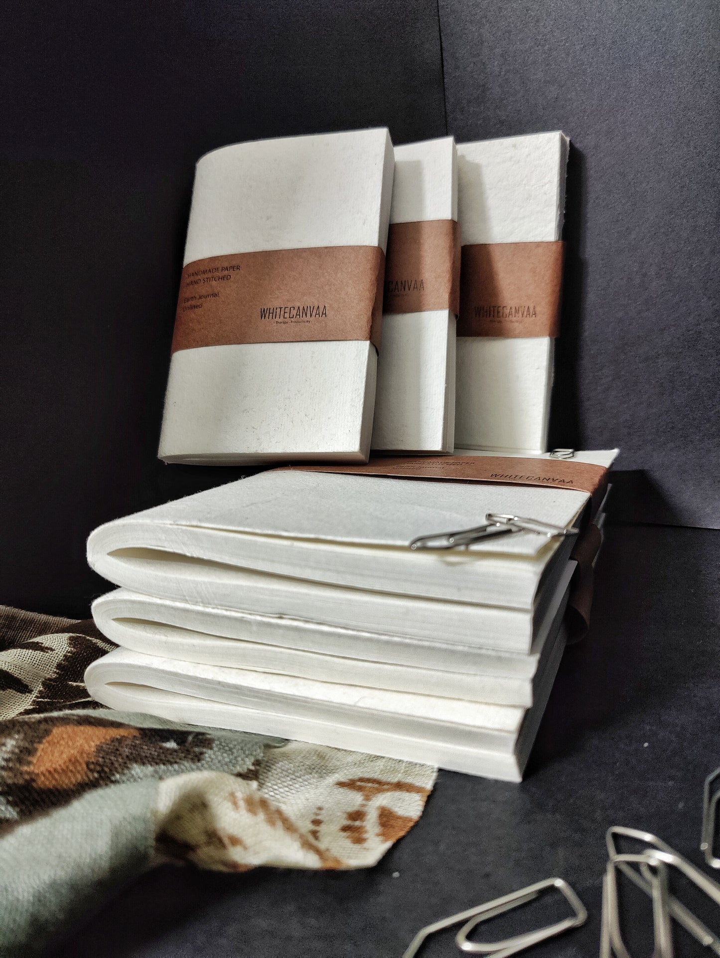Handmade Earth Journal Recycled Notebook I Creative journal
