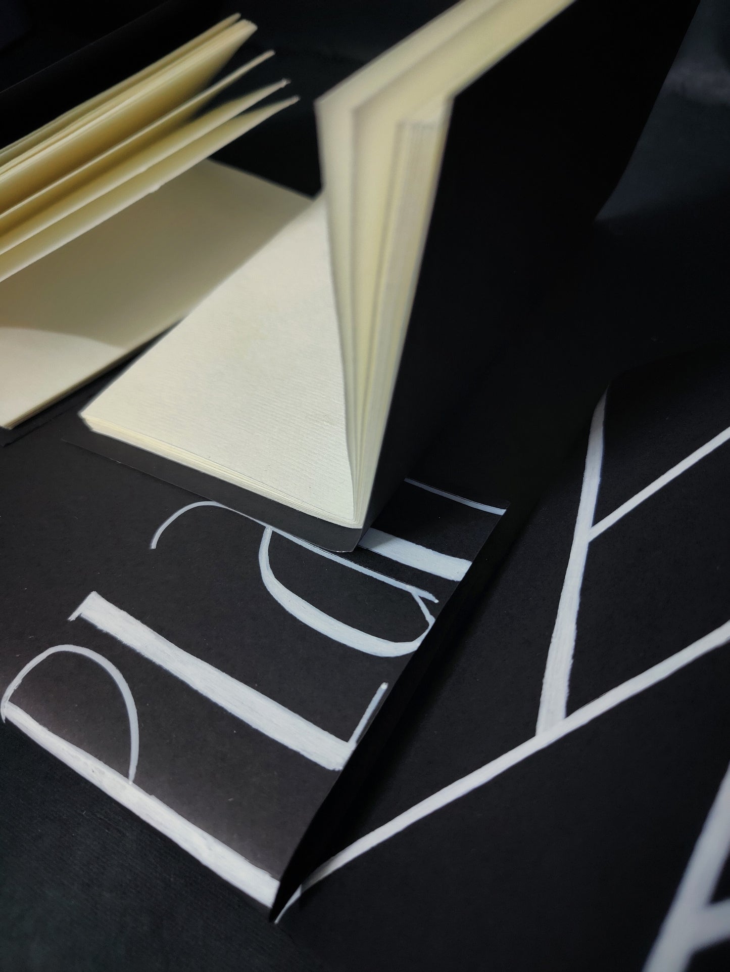 Black pocket Notebook I Recycled paper Journal
