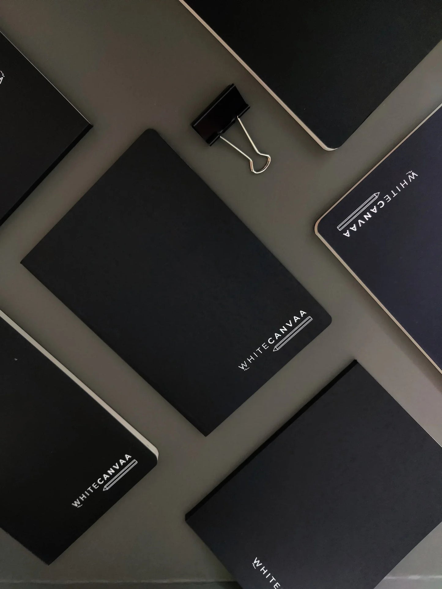 A5 ruled Black notebook I BlackTravelers notebook