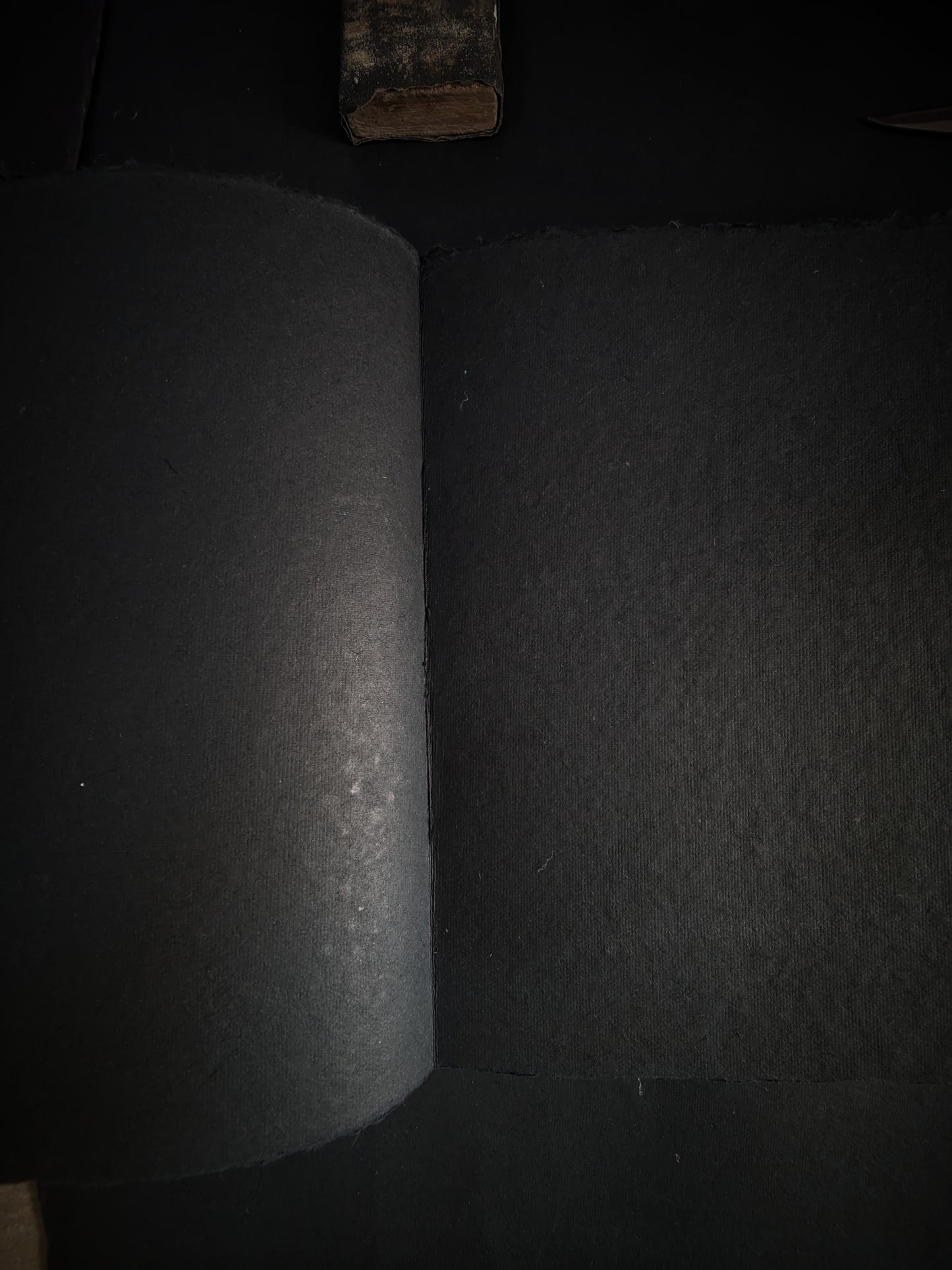 Black Recycled paper Hard Bound Journal I Sustainable Gifting