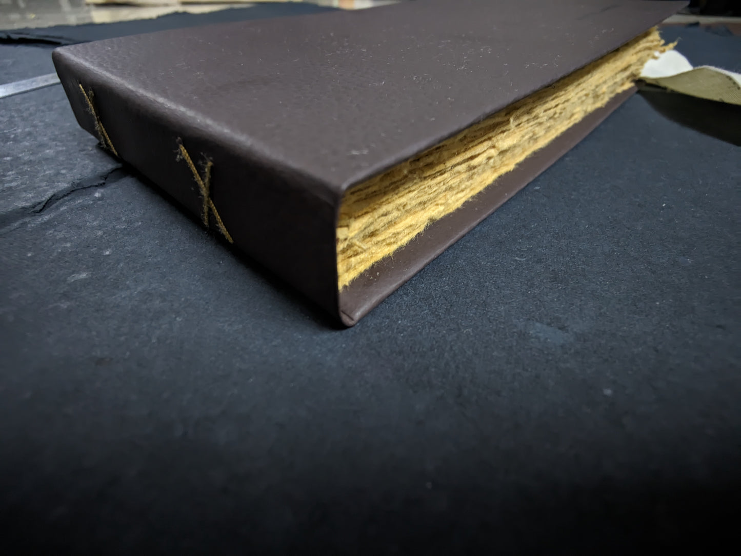 Landscape Leather like Cruelty free Leather feel Journal I Vegan