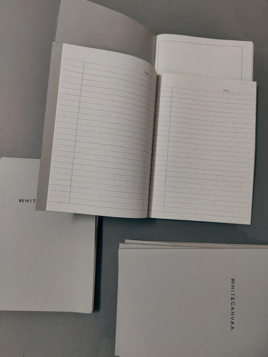 Pack of 2: 100% recycled paper I Sustainable stationery
