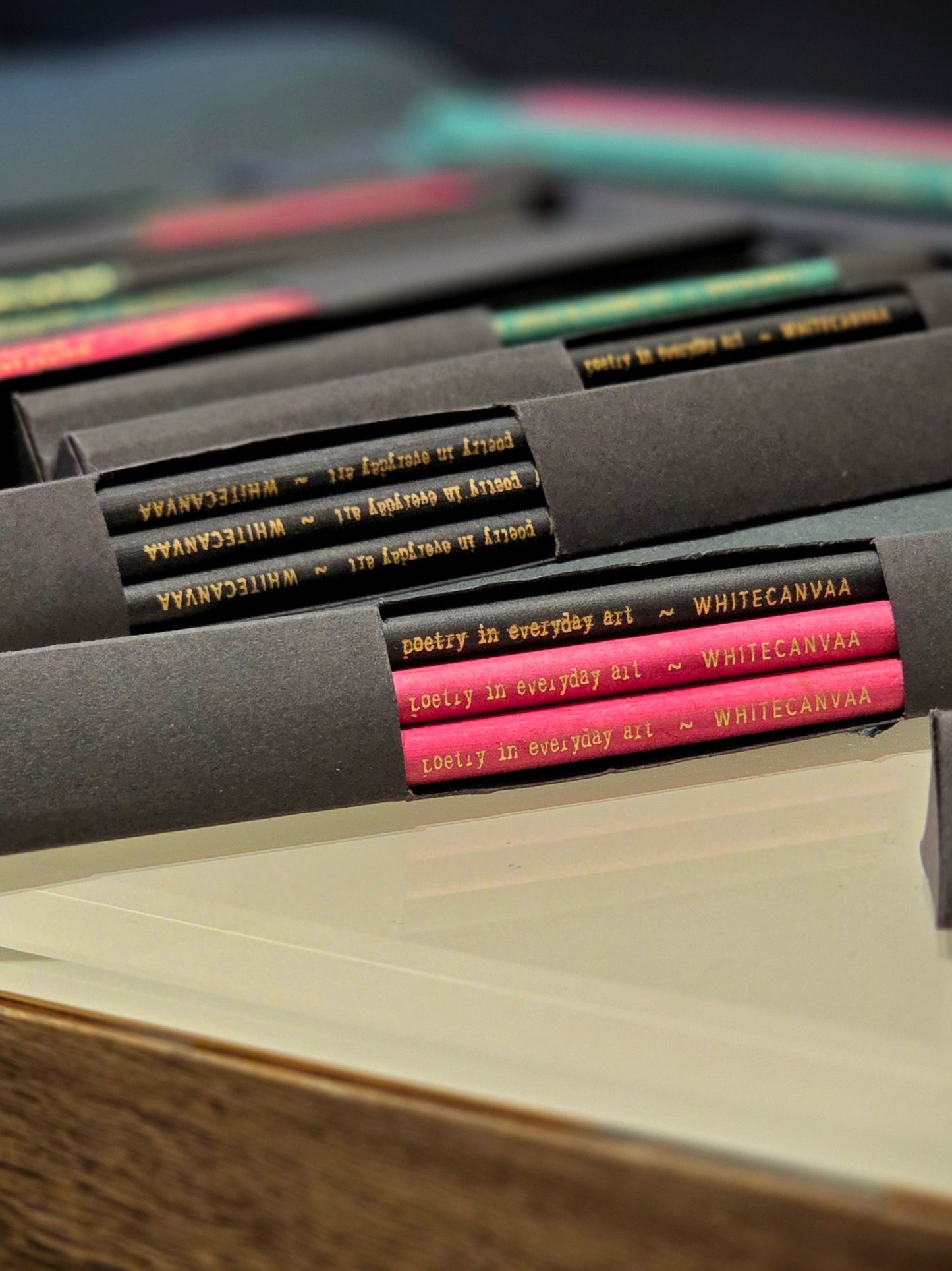 Newspaper Pencils: Non Toxic | Set of 6 Pencils