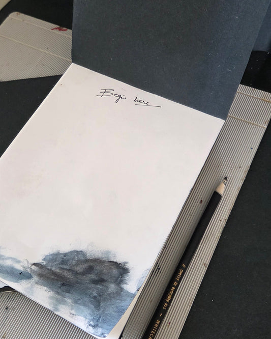 Begin Here: Handmade Recycled Notepad