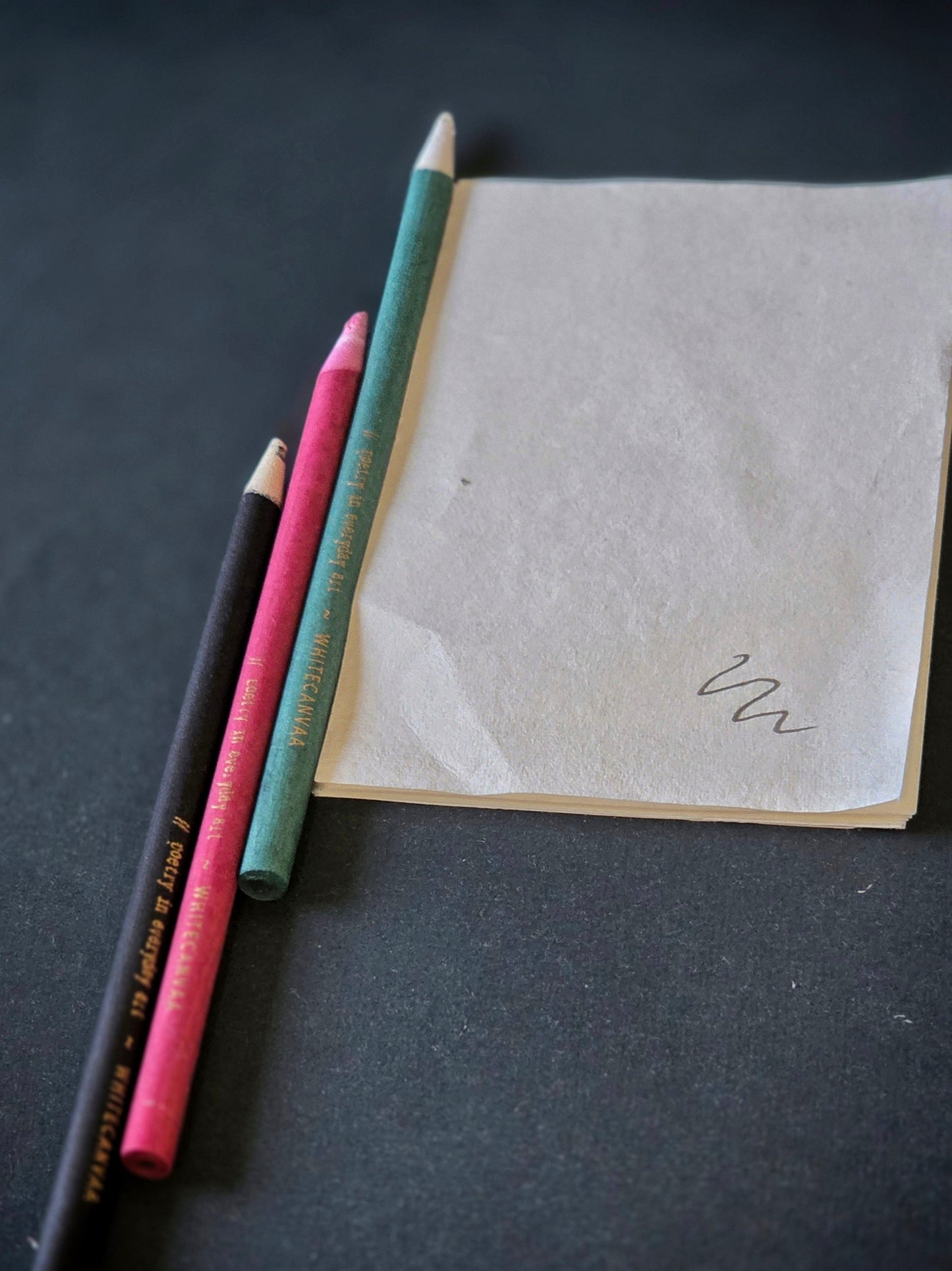 Newspaper Pencils: Non Toxic | Set of 6 Pencils