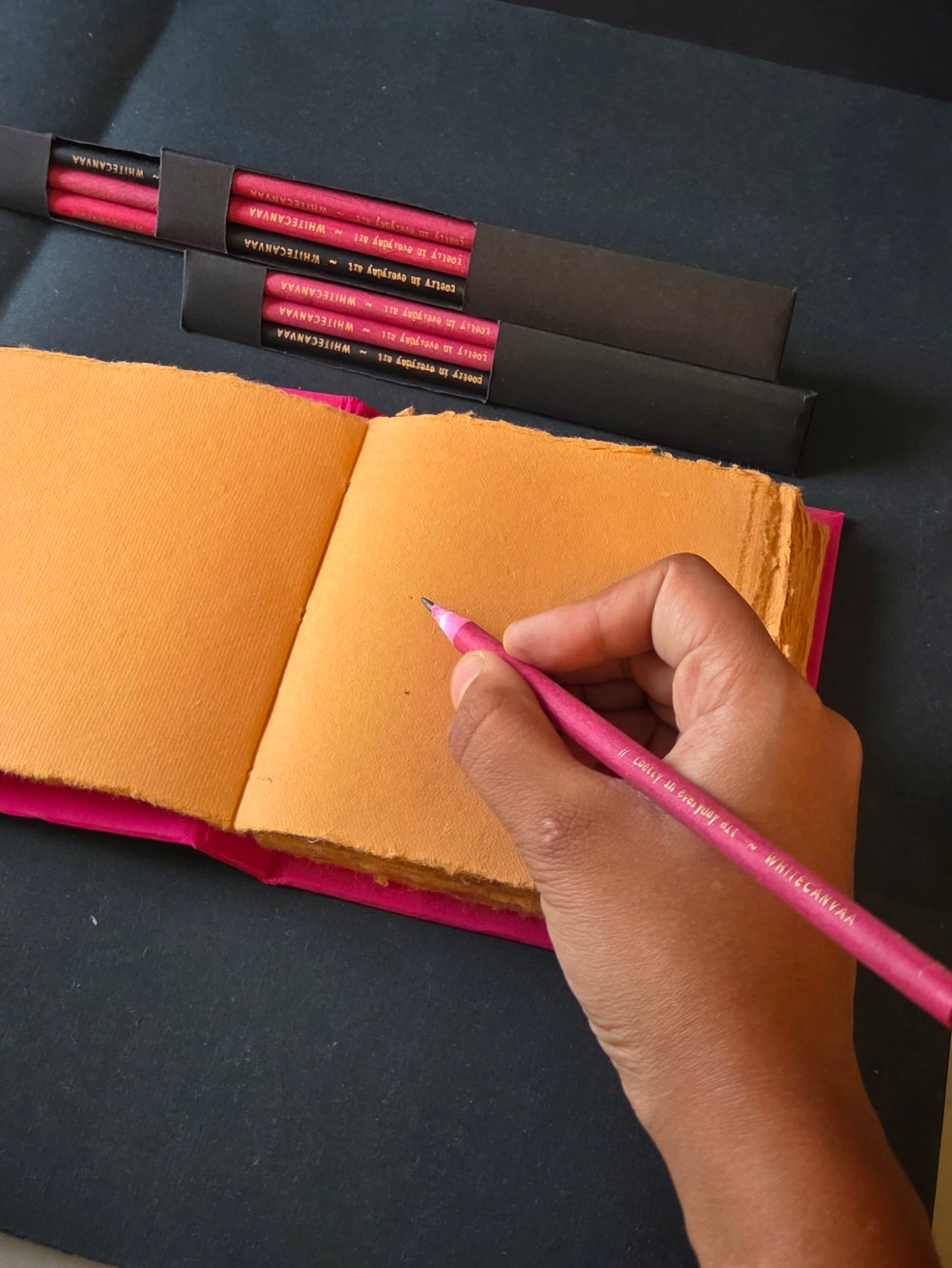 Newspaper Pencils: Non Toxic | Set of 6 Pencils