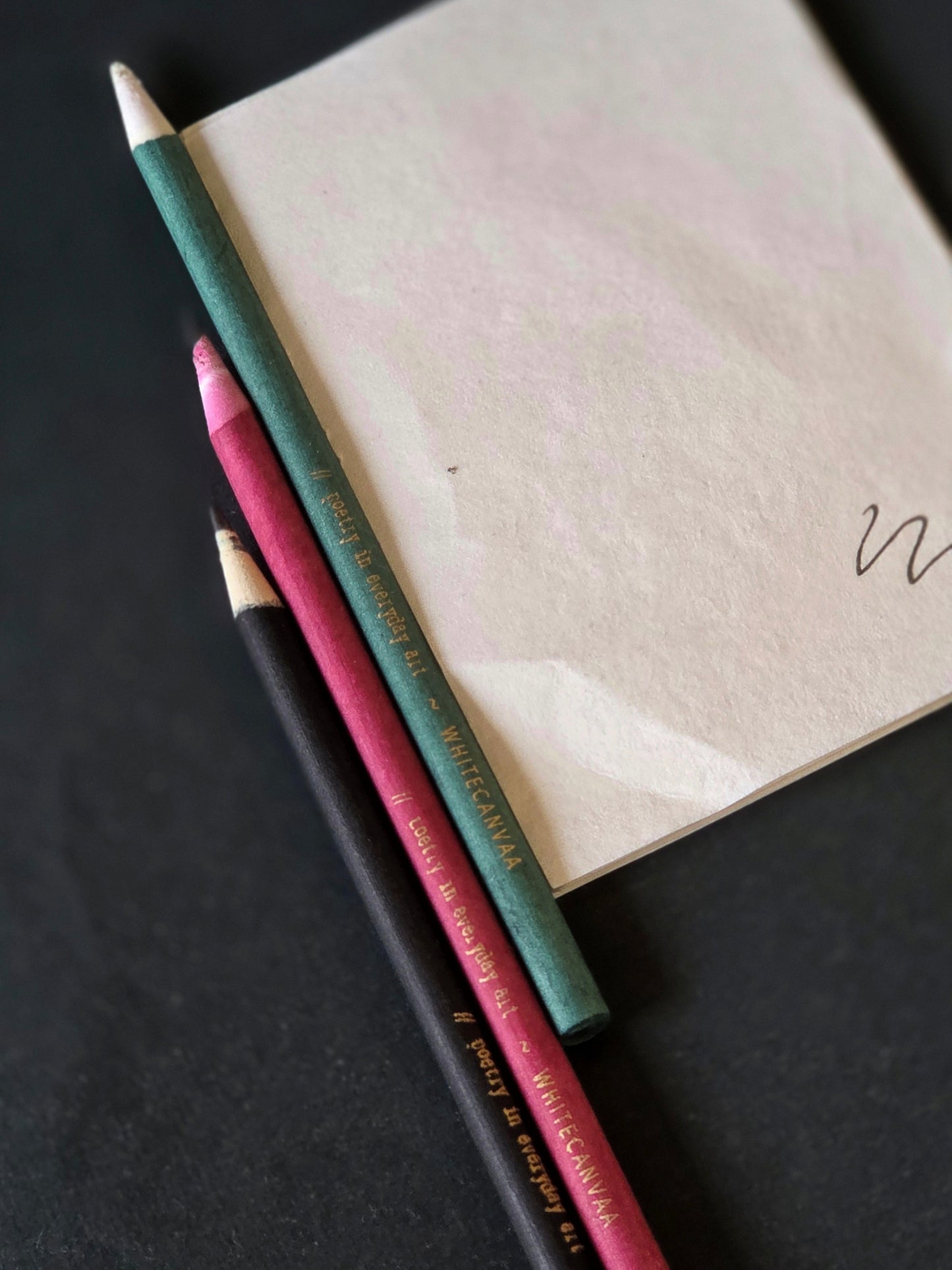 Newspaper Pencils: Non Toxic | Set of 6 Pencils